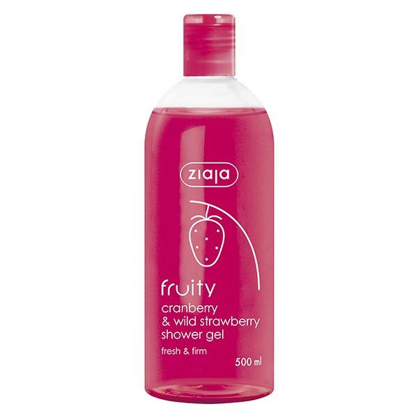 Fruity gel de baño de arandano rojo y fresa silvestre 500 ml