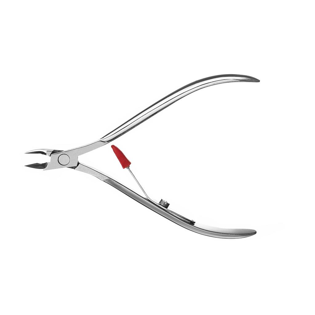 ALICATE CORTA PIELES MUELLE LATERAL 10 CMS.   