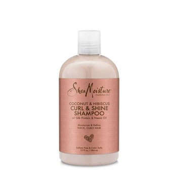 [764302290209] Shea Moisture COCONUT & HIBISCUS CURL & SHINE SHAMPOO 384ml.