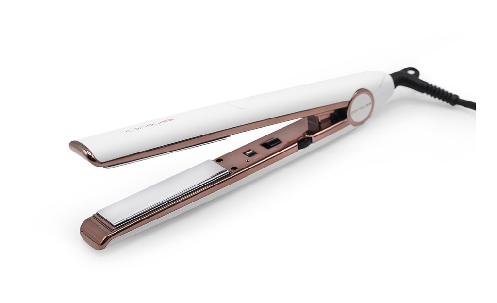 Plancha Titanio C1 White Soft Touch Copper