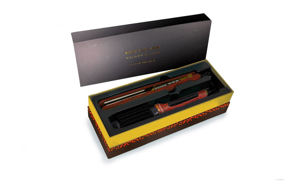 Kit C3 Red Leopard + Hot Brush