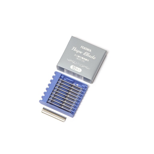 [FCC-003] CAJA 10 CUCHILLAS FEATHER NAPE