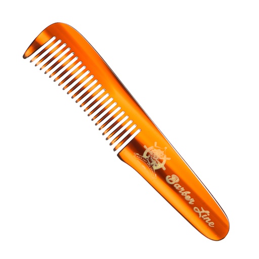 [04546] Peine Concha Mango Largo 11 Cm.Barba - Bigote 