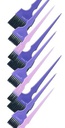 MISH'MASH TINTING BRUSHES SET OF 6PCS