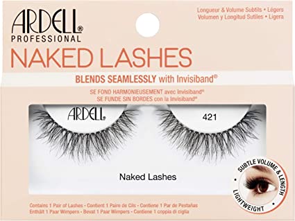 [70476] ARDELL PESTAÑAS NAKED LASH 421                                                                                                    (Acabado de pestaña natural con un sutil volumen y longitud.)