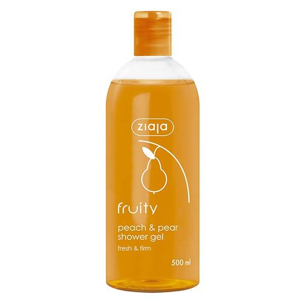 Fruity gel de baño de melocotón y pera 500 ml