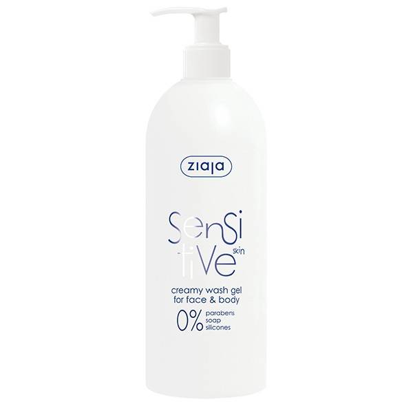 Sensitive Gel limpiador rostro y cuerpo para pieles sensibles 400 ml