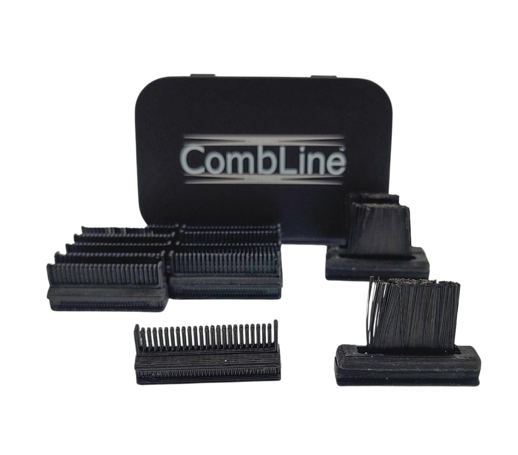 10 Peines Aplicadores / 3 Cepillos Aplicadores