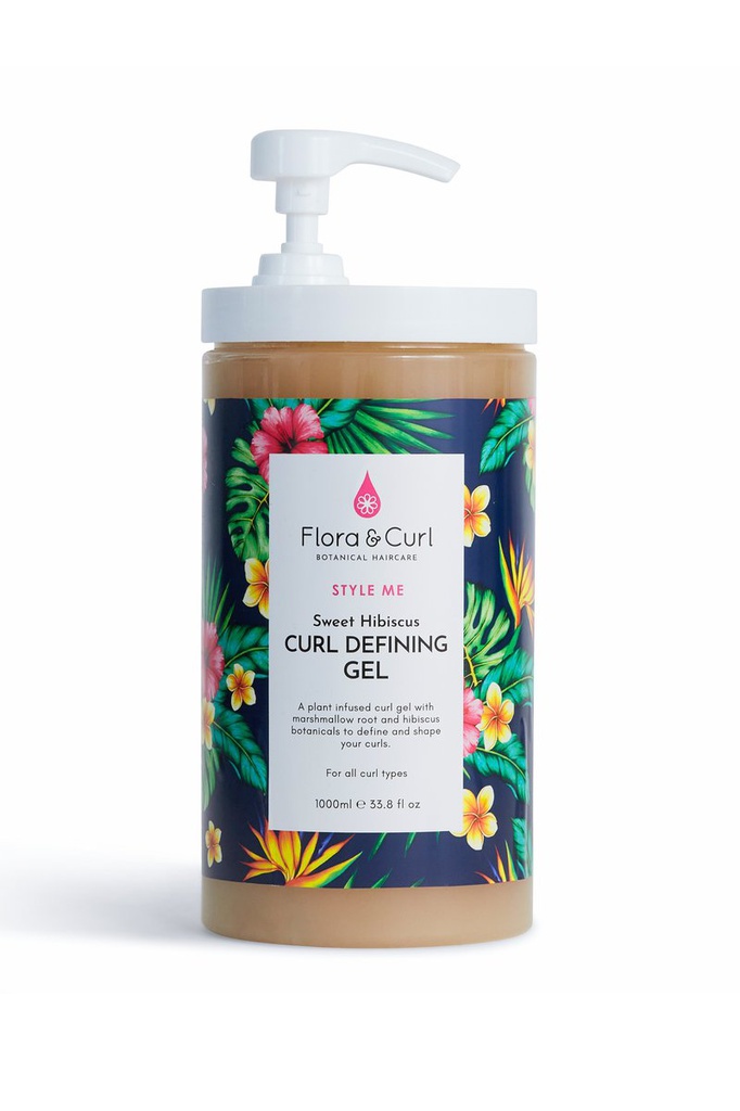 Flora &amp; Curl Sweet Hibiscus Curl Defining Gel 1000 Ml