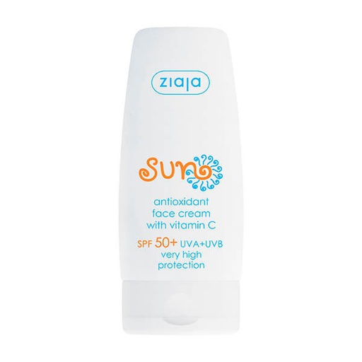 [ZSU15567] Crema facial antioxidante SPF 50+ con Vitamina C   50 ml