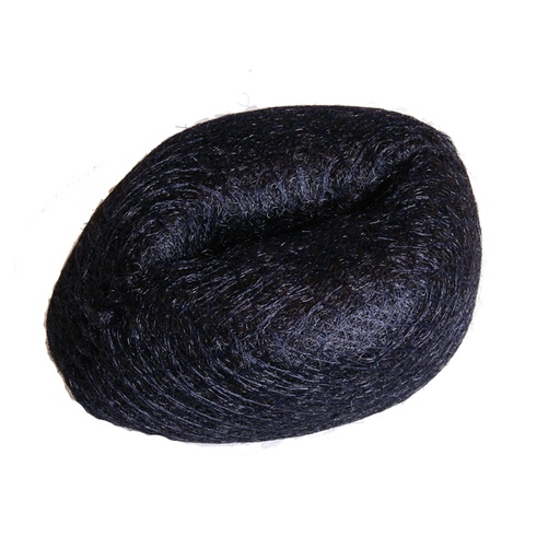 [03635/50] Relleno Moño Grande Redondo Negro             