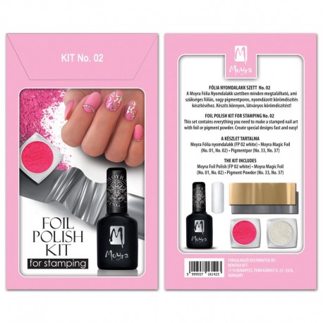 [MR161423] MOYRA KIT PARA STAMPING CON FOIL Nº 02