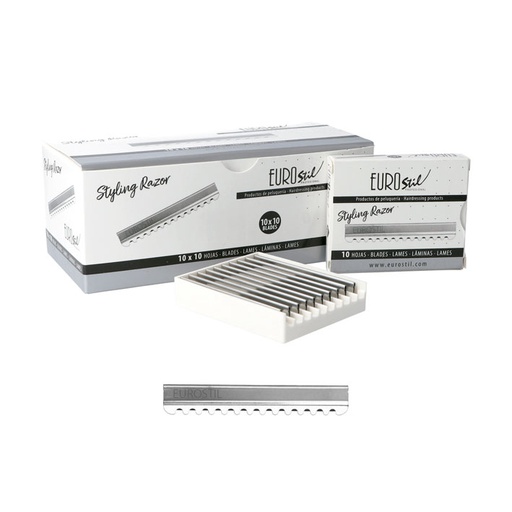 [07123] 10 Cajas de 10 Cuchillas Profesionales Styling Blades