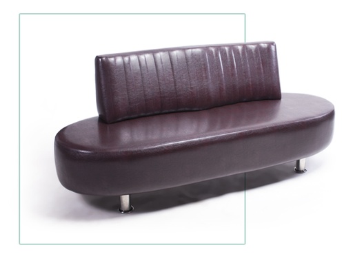 [SE006/NG3] Sillon de espera HELIOS Negro 006