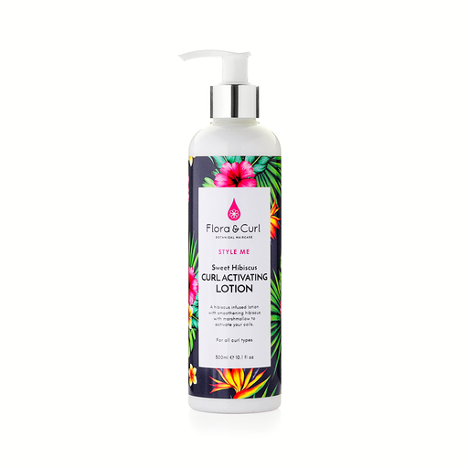 [FC012] Flora &amp; Curl Sweet Hibiscus Curl Activating Lotion 300ml.