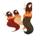 Extension Adhesiva Cabello Natural 20 Und