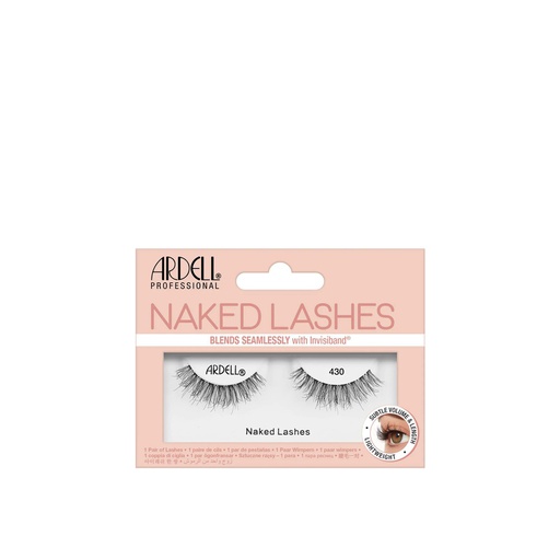 [62333] ARDELL PESTAÑAS NAKED LASH 430                                                                                                    (Acabado de pestaña natural con un sutil volumen y longitud.)